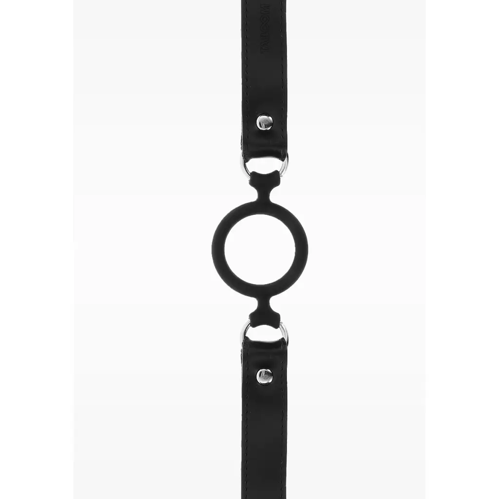 Кляп Taboom Open Ring Gag 58 см черный - фото 4