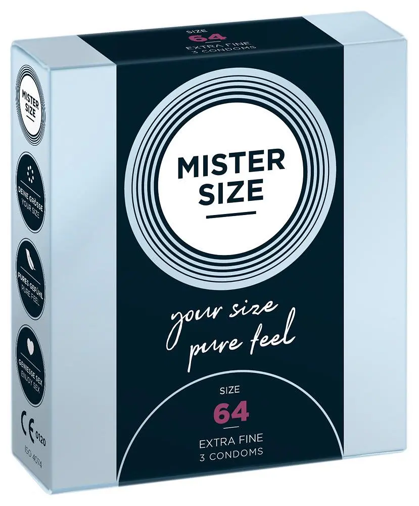 Презервативи Mister Size 64, 3 шт - фото 2