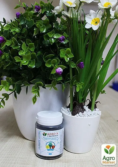 Стимулятор росту нового покоління Agro-x Humate ultra Extract of green algae Гумат Ультра Екстракт морських водоростей 20 г (47422) - фото 3