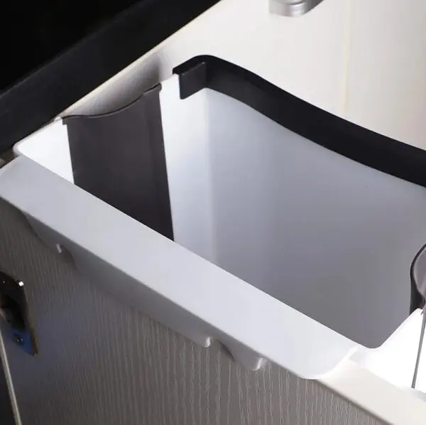 Сміттєвий контейнер Kitchen Wet Garbage Flexible Bin складаний, на двері - фото 7