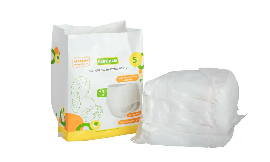 Труси одноразові Baby Team гігієнічні 5 шт. - фото 2