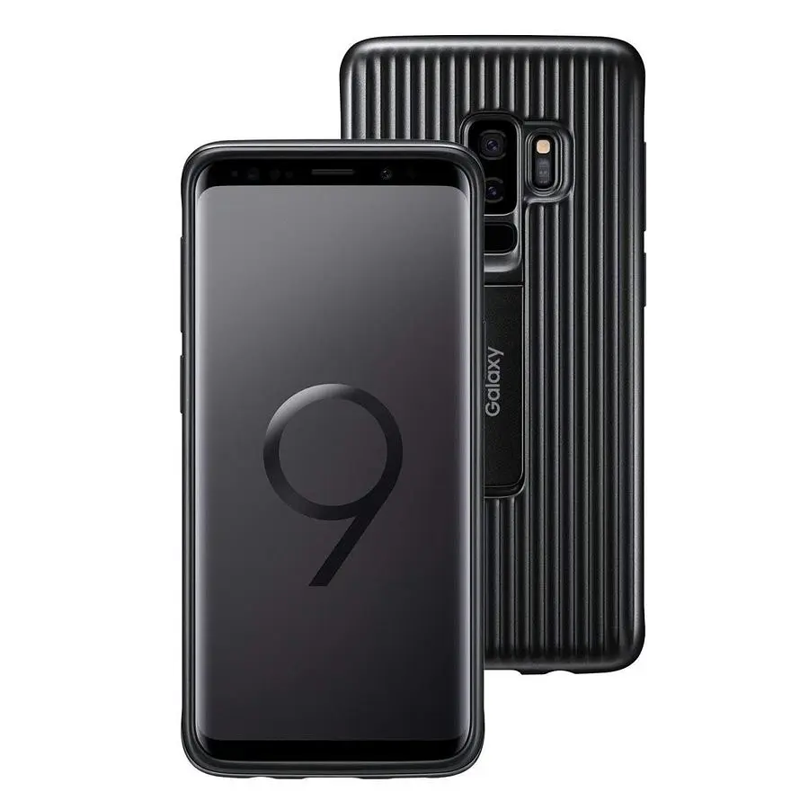Чохол протиударний Official Protective Rugged Standing Cover EF-RG965CBEGRU із підставкою для Samsung Galaxy S9 Plus Black - фото 3