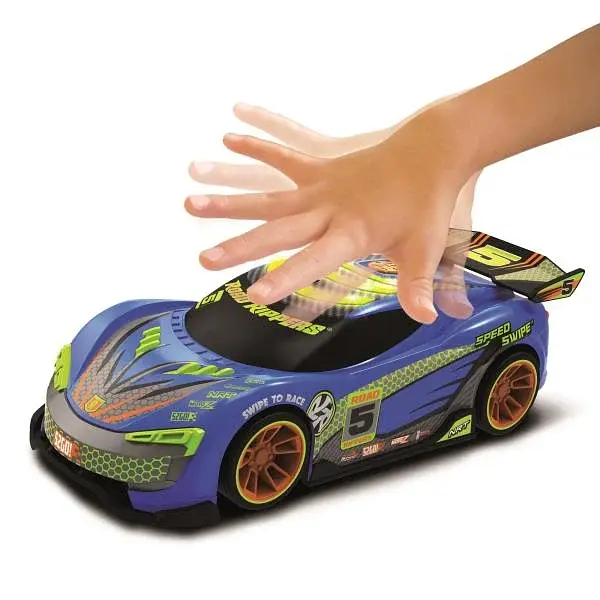 Машинка Road Rippers Speed Swipe Bionic Blue зі світловими і звуковими ефектами - фото 5
