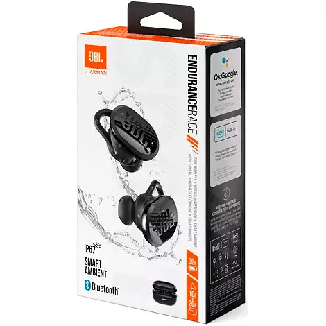 Навушники JBL Endurance Race TWS Black (JBLENDURACEBLK) [88826] - фото 10