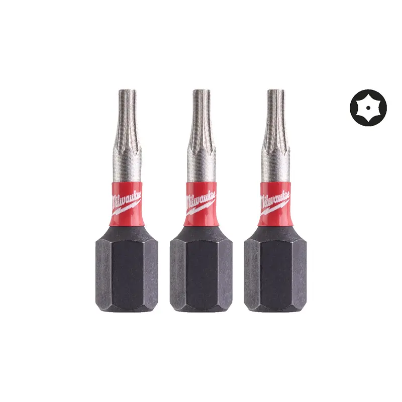 Біта SHOCKWAVE MILWAUKEE, TX BO8, 25мм, (3шт)