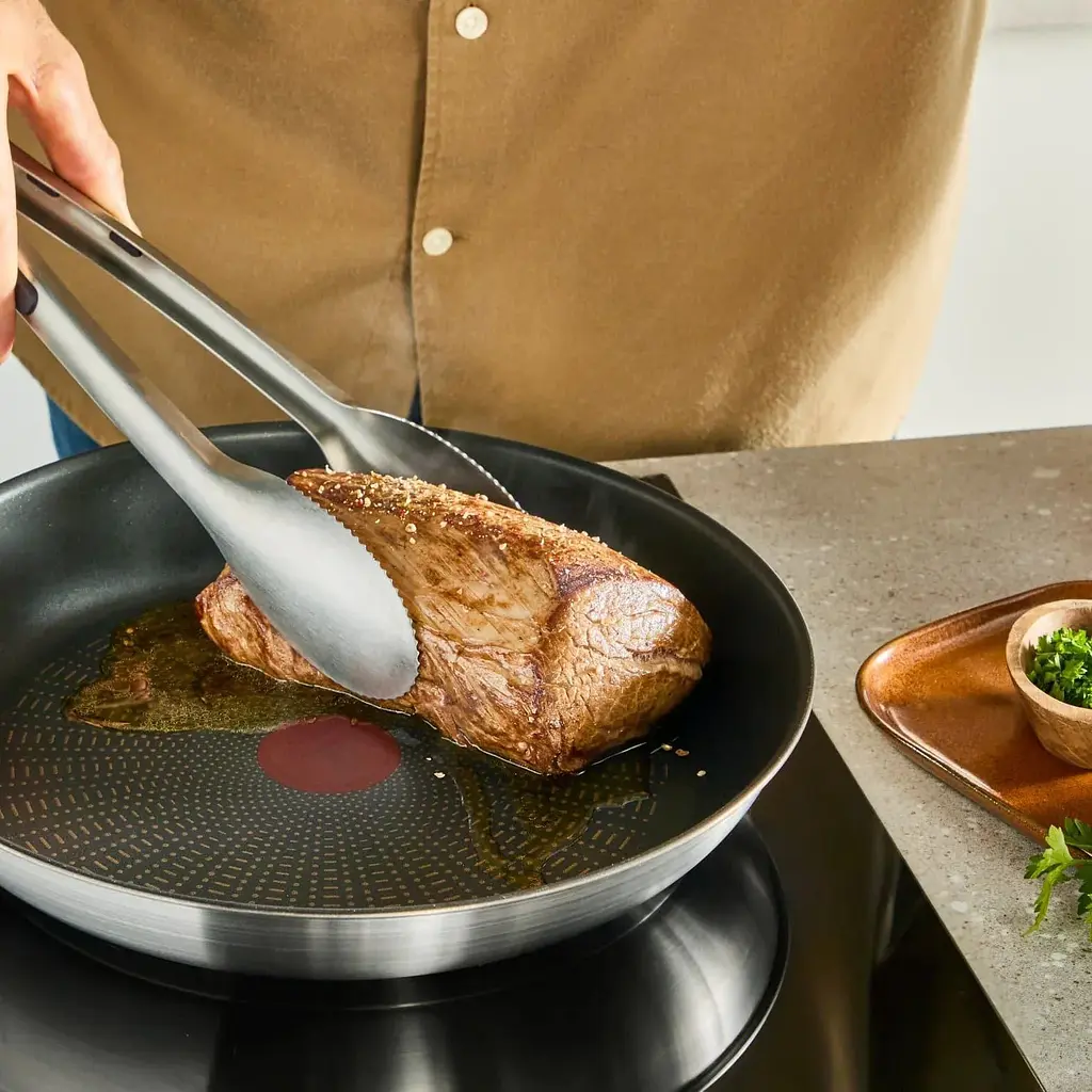 Сковорода ВОК Tefal Emotion+ 28 см черная (E3271944) - фото 6