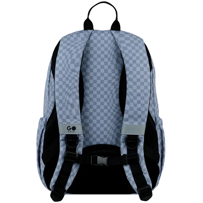 Рюкзак GoPack Education 120M-2 Pixel Mood Сірий (GO26-120M-2) - фото 6