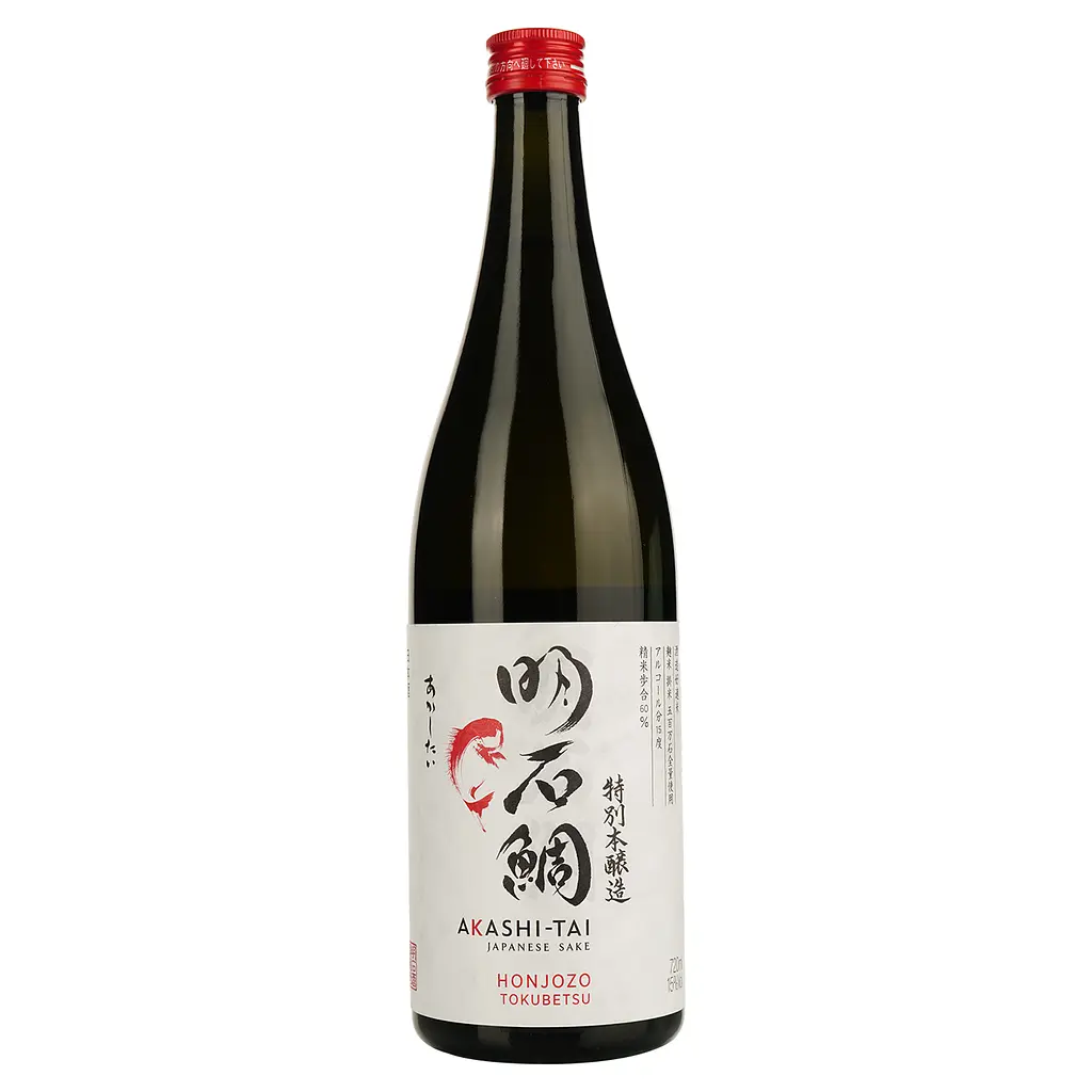 Саке Akashi Tai Honjozo, 15%, 0,72 л - фото 2