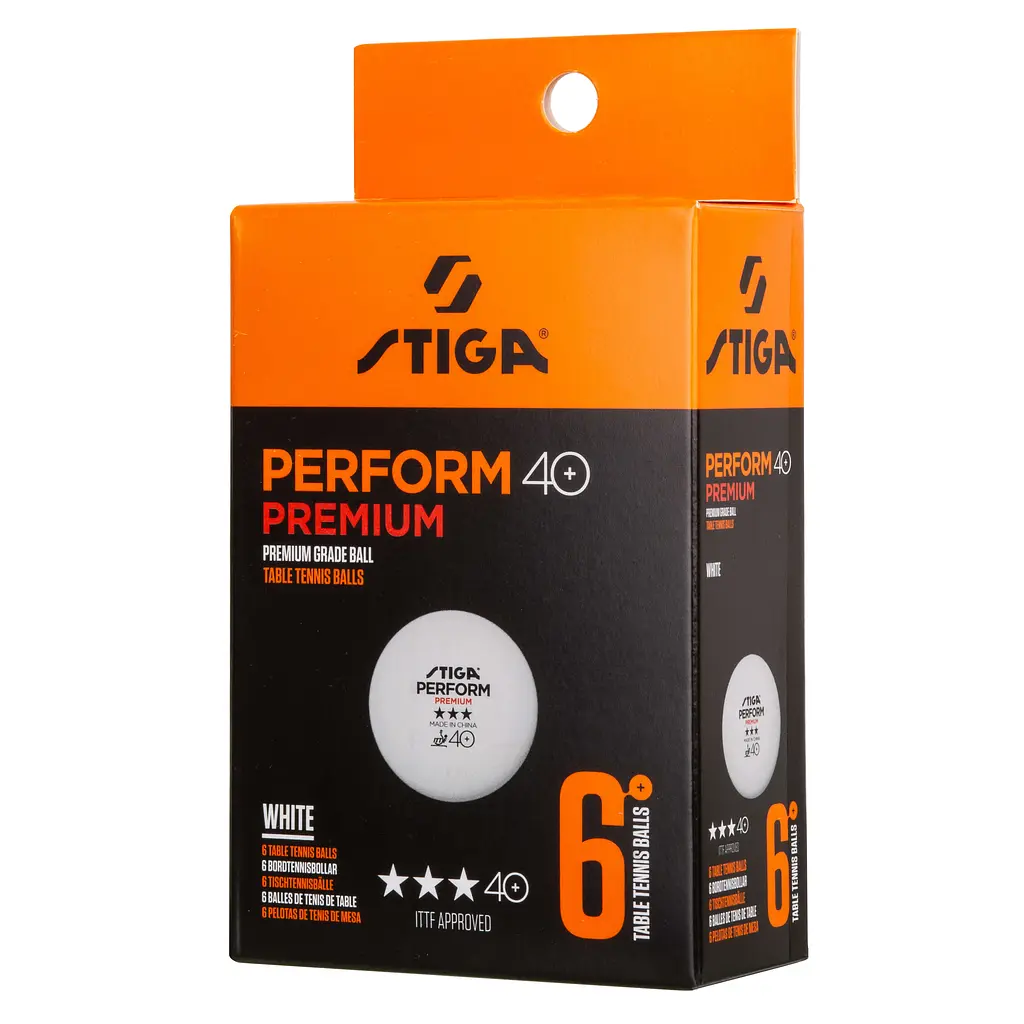 М'ячі для настільного тенісу Stiga Perform Premiun ITTF 6 шт (1113-2410-06) - фото 2