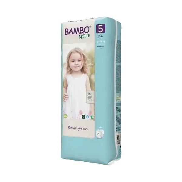 ЕКО Підгузки Bambo Nature 5 (12-18 кг), 44 шт. Bambo Nature (19265) - фото 3