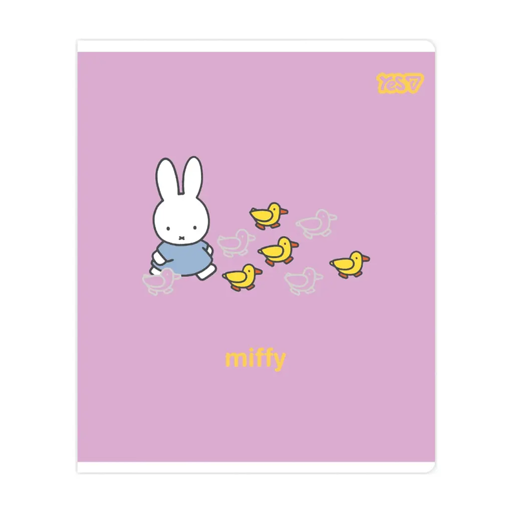 Зошит Yes Miffy Bunny А5 12 аркушів клітинка (768596), в асортименті - фото 6
