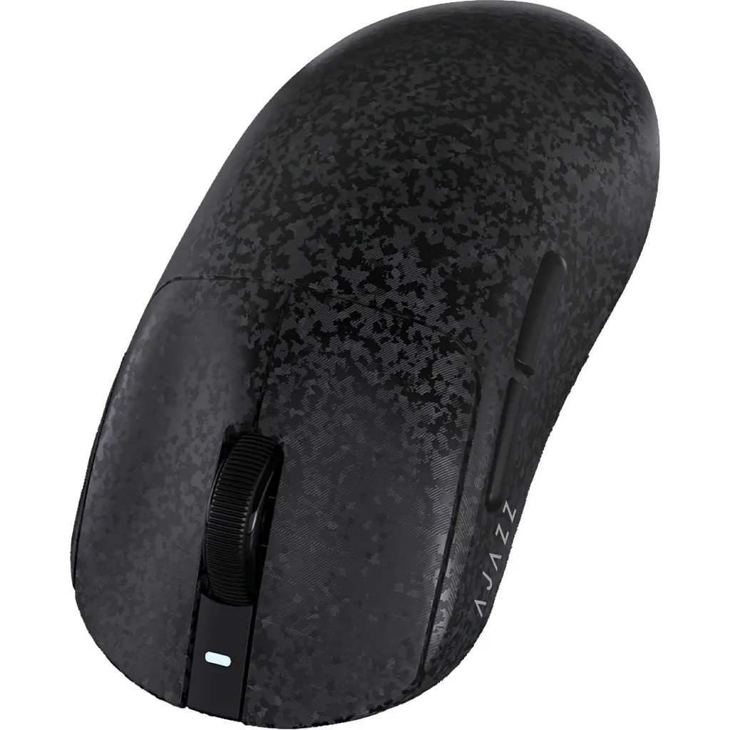 Мишка Ajazz AJ199 Carbon fiber Wireless/Bluetooth/USB Black (AJ199-B) - фото 5