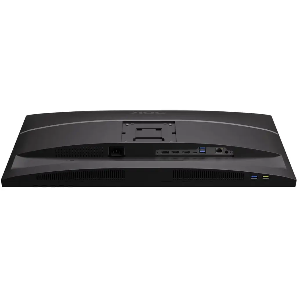 Монітор TFT 27" AOC U27E4CV, 4K UHD, IPS, 2xHDMI, DP, USB-C, RJ-45, USB hub, HAS, Pivot,  кол., чорний (U27E4CV) - фото 4