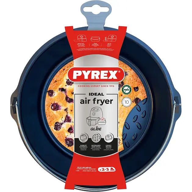 Форма для запікання Pyrex AirFryer 20 х 19 х 7.5 см (AF20DR6/8046) - фото 5