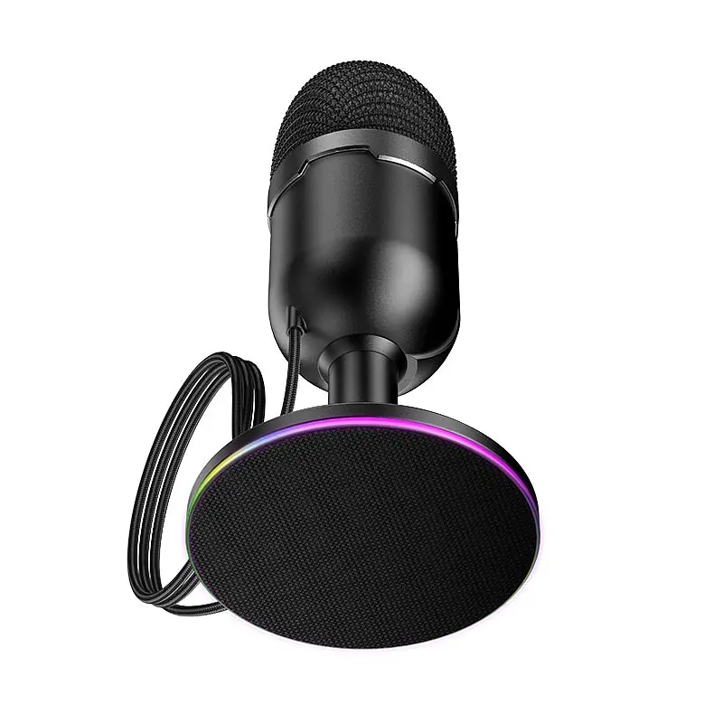 Настільний мікрофон HOCO L25, кабель 1.6м, Black, BOX - фото 2
