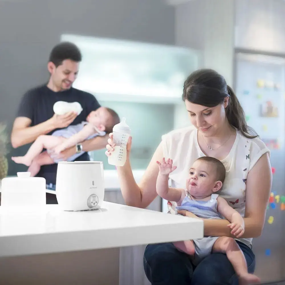 Підігрівач-стерилізатор Miniland Warmy twin, білий (89197) - фото 4