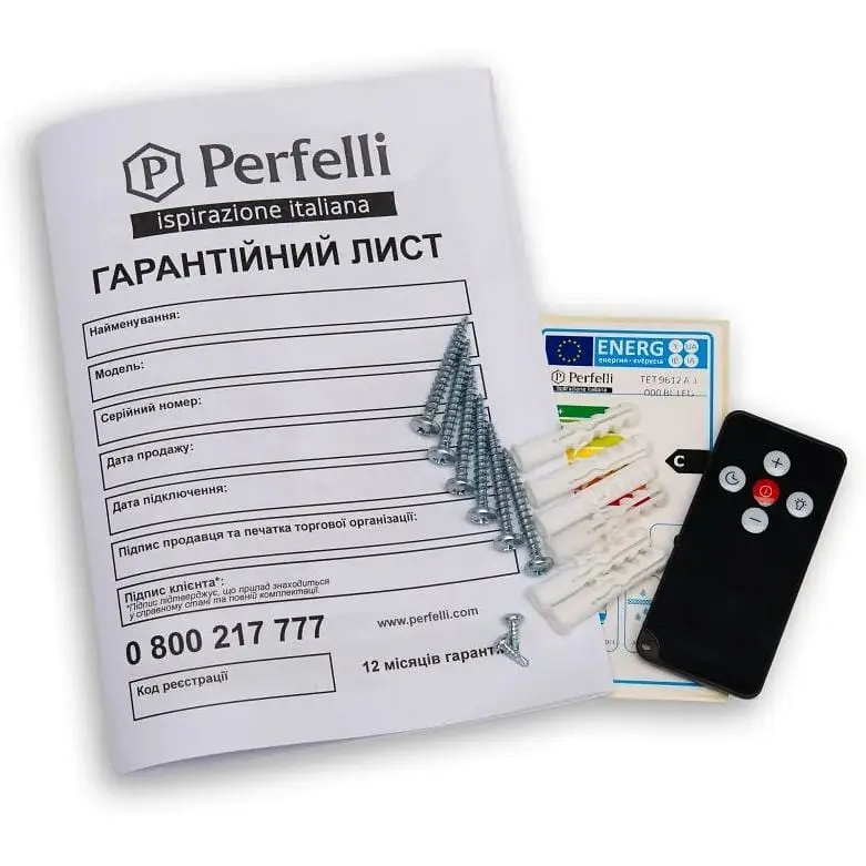 Витяжка Perfelli TET 9612 A 1000 W LED - фото 8