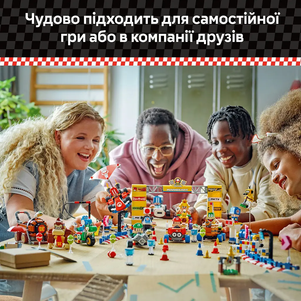 Конструктор LEGO Super Mario Mario Kart - Standard Kart 174 деталі (72032) - фото 14