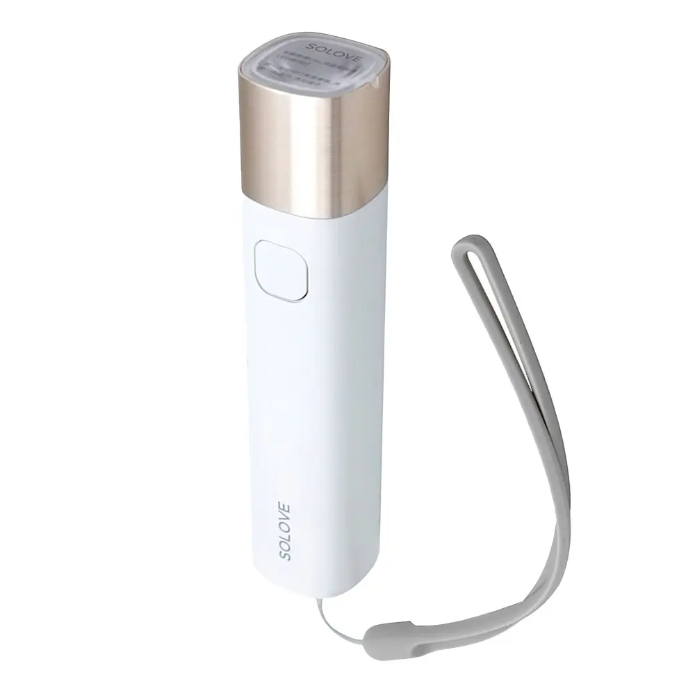 Ліхтарик акумуляторний Xiaomi SOLOVE X3S + Power Bank 3000 mAh White - фото 2
