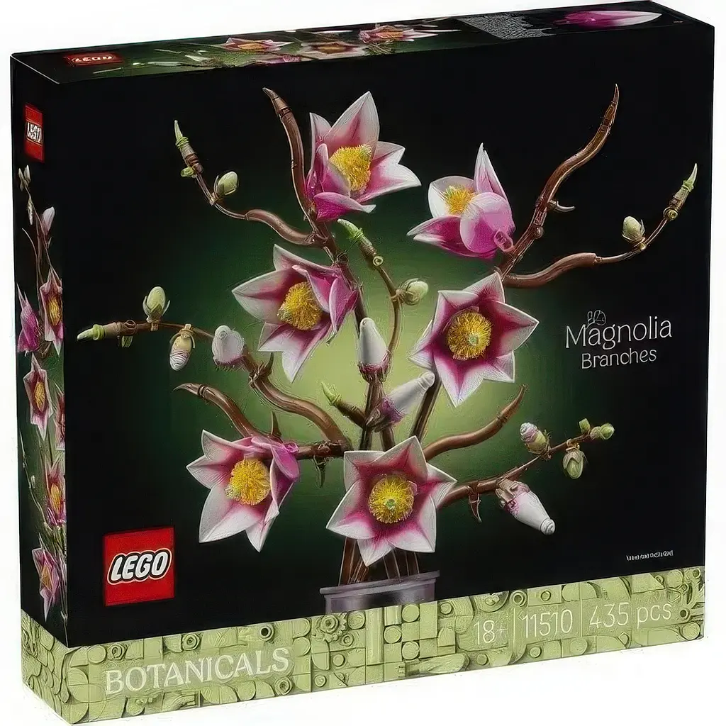 Конструктор LEGO Botanicals Ветви магнолии 435 деталей (11510) - фото 2
