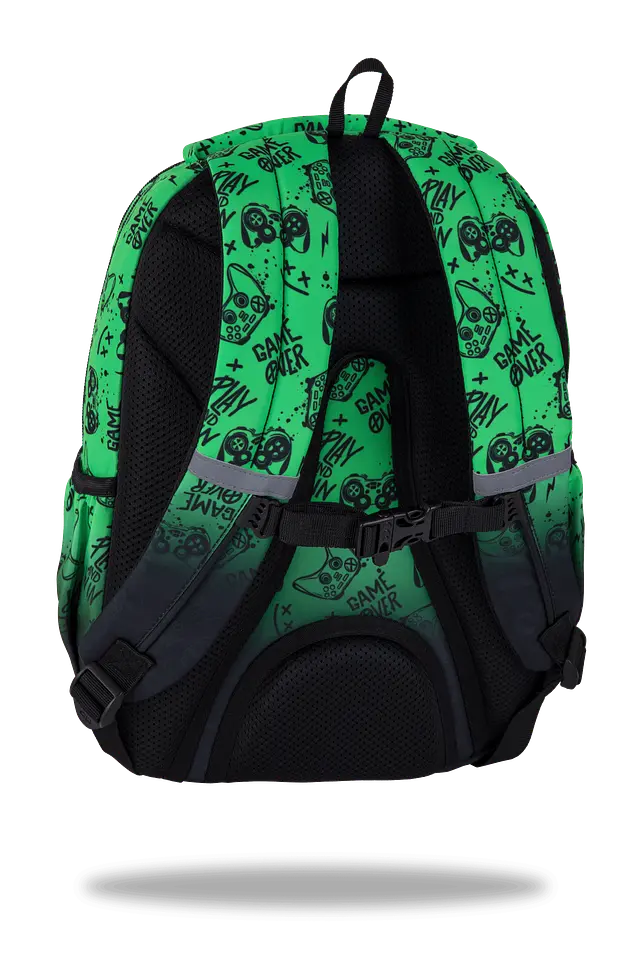 Рюкзак CoolPack Prime Game Over 21 л 41х31х15 см зелений (F162969) - фото 6