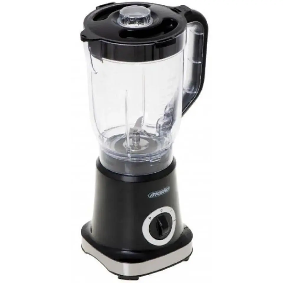 Блендер стационарный Mesko MS 4079 1000 Вт 2 скорости 1.8 л черный - фото 5