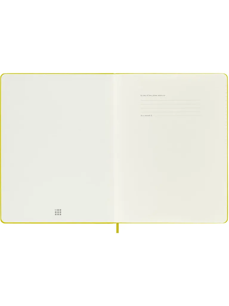 Записник Moleskine Silk великий, Лінійка Солом'яно-жовтий (QP090M6SILK) - фото 3
