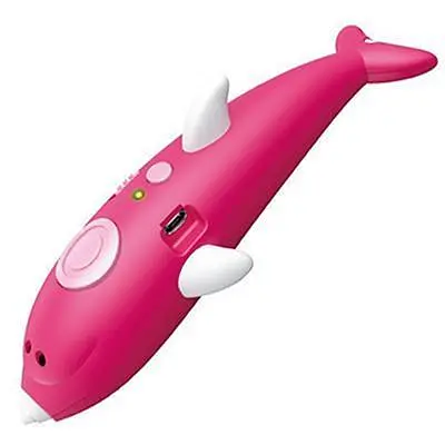 3D Ручка з трафаретами Дельфін Набір для дитячої творчості 3dPen Dolphin 9003 - фото 3