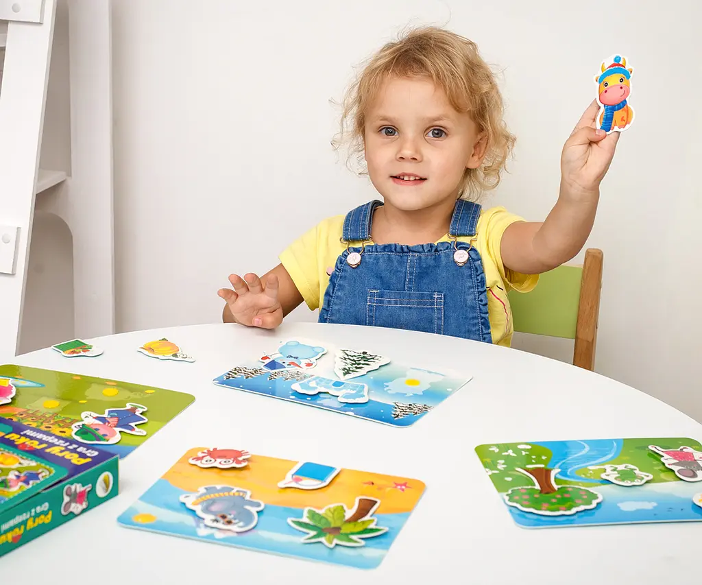 Игра с липучками Vladi Toys Времена года (VT1302-25) - фото 6