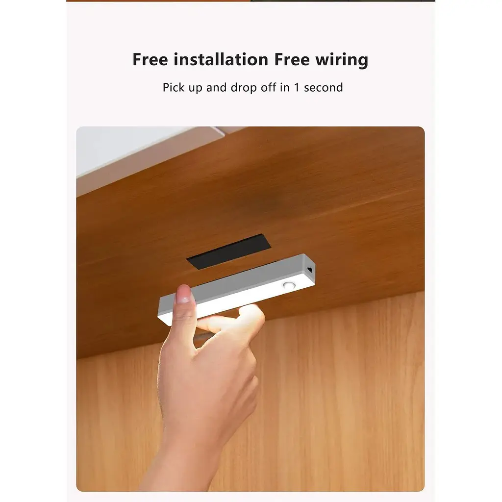 Ночной светильник Yeelight Xiaomi Motion Sensor Closet Light A15 Black [YLCG026] [76872] - фото 3