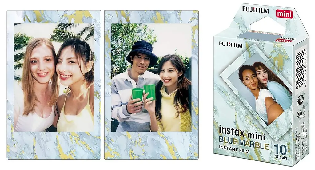 Фотопапір Fujifilm Instax Mini Blue Marble Film 10 шт. - фото 3
