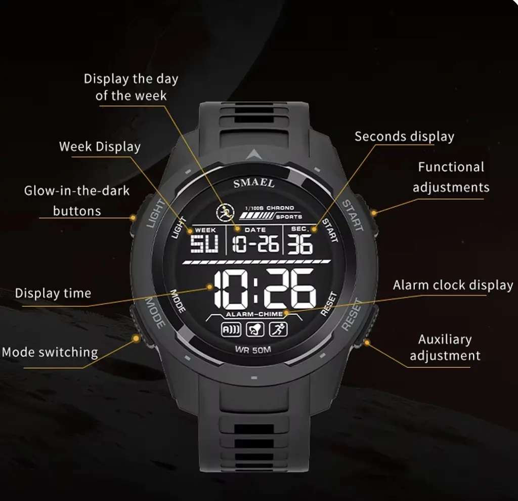 Годинник Smael Brutto Pro - фото 2