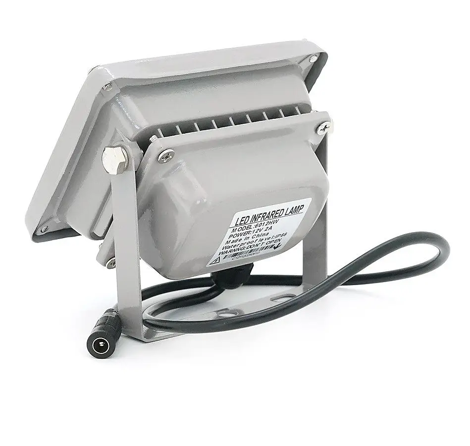 Інфрачервоний прожектор ІЧ Voltronic GYIR6 на 6 діодів, 12 V, 24 W, IP66, 850 Нм, до 50 м, кут 120 - фото 2