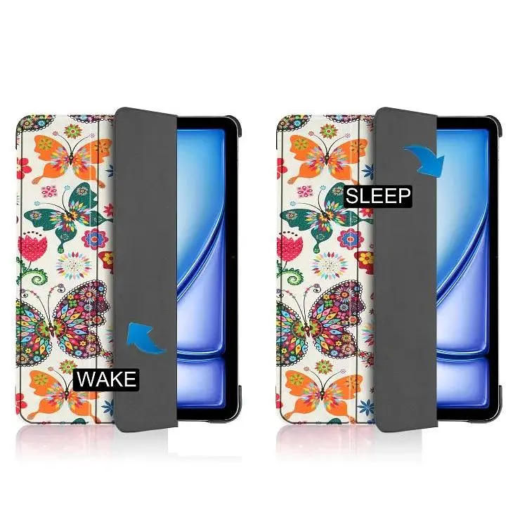 Чохол-книжка BeCover Smart Case для Apple iPad Air 11" M2/M3 2024/2025 Butterfly (711599) - фото 5