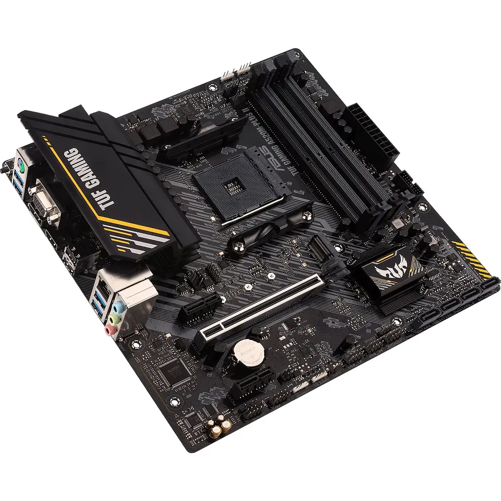 Материнська плата Asus TUF Gaming A520M-PLUS II sAM4 A520 4xDDR4 HDMI DVI D-Sub mATX - фото 7