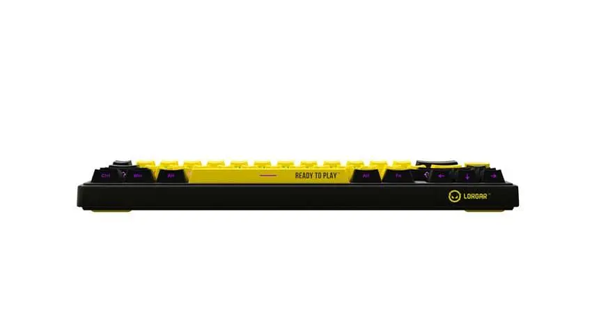 Клавиатура Lorgar KBP70MW Pro Wireless 65% Compact Black Yellow EN/UA (LRG-KBP70MW-YL-US) - фото 7