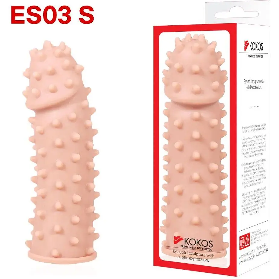 Насадка на член Kokos Extreme Sleeve ES.03 S - фото 4