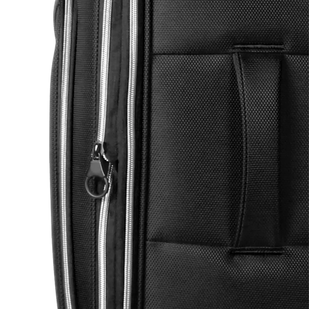 Валіза велика Swissbrand Austria (L) Polyester Black (SWB_LEAUS001L) - фото 4