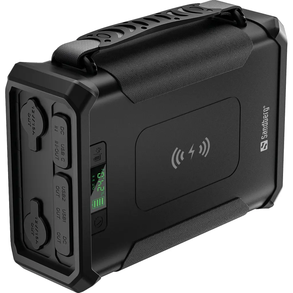 Батарея універсальна Sandberg 96000mAh, Survivor, DC/84W, PD/60W, Cigar Lighter 180W, Wireless, LiFePo4 (420-78) - фото 5