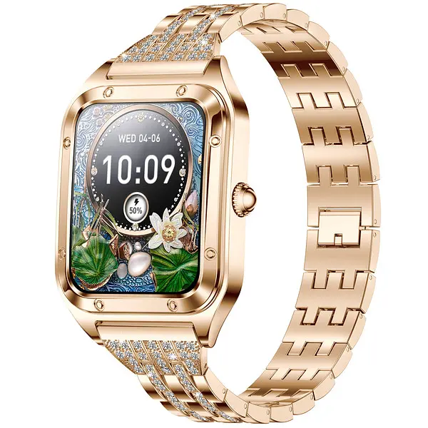 Годинник Smart Flower New Gold, 2 ремінця - фото 6