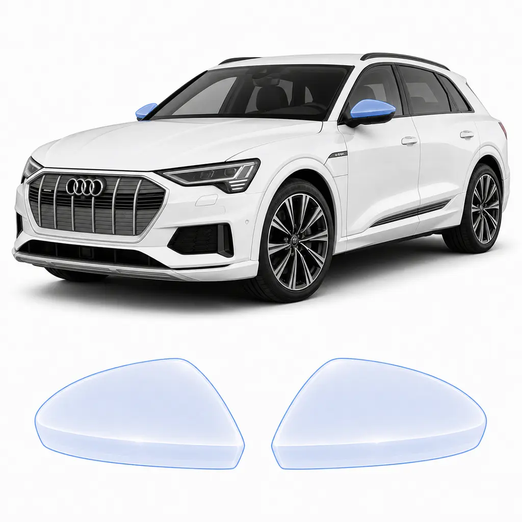 Антигравійна захисна бронеплівка за лекалами для Audi e-tron GE 2019-2022 - дзеркала