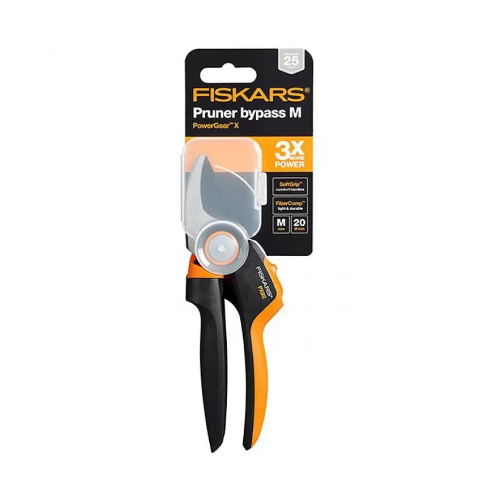 Секатор Fiskars SoftGrip M (1024711) - фото 2