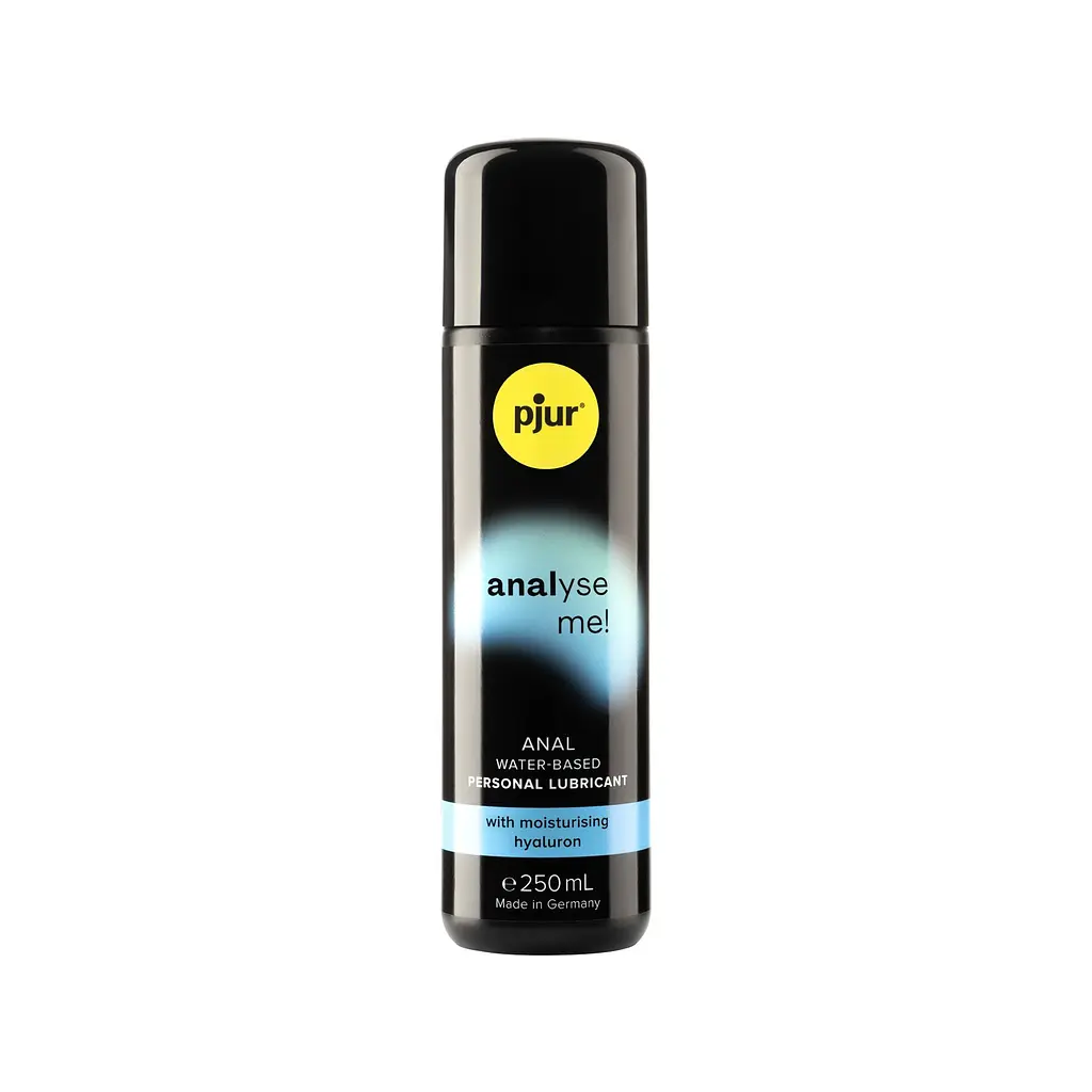 Анальний лубрикант pjur analyse me! Moisturising 250 мл, на водній основі, з гіалуроном