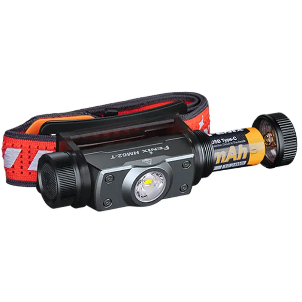 Ліхтар налобний Fenix HM62-T V2.0 Black/red - фото 3