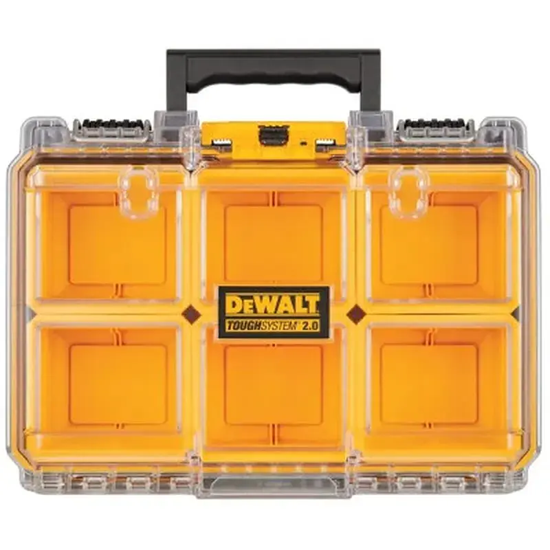 Ящик для інструментів DeWALT TOUGHSYSTEM 2.0 1/2, 261х385х124 мм (DWST83392-1) - фото 4