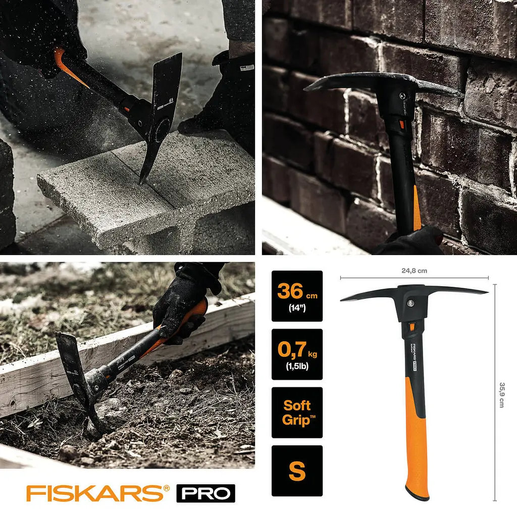 Кірка Fiskars Pro IsoCore™ S 0,7 кг / 36 см (1062937) - фото 2
