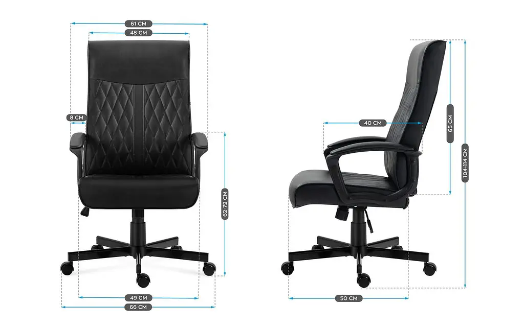 Крісло офісне Markadler Boss 3.2 Black - фото 10