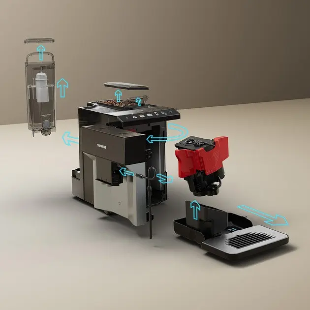 Кавомашина Siemens TP511R01 - фото 6