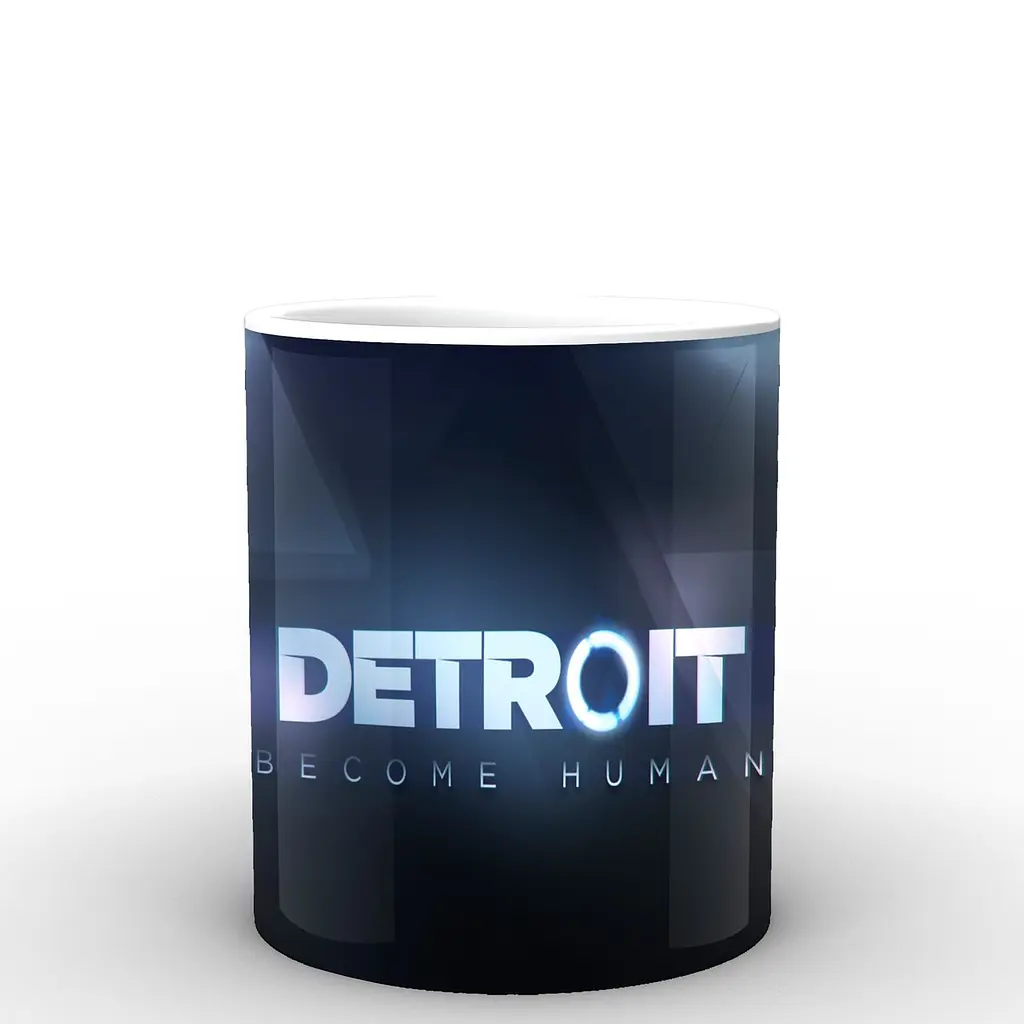 Кружка GeekLand Detroit: Become Human  Детройт: Станьте человеком лого DR.02.016 330 мл белая - фото 3
