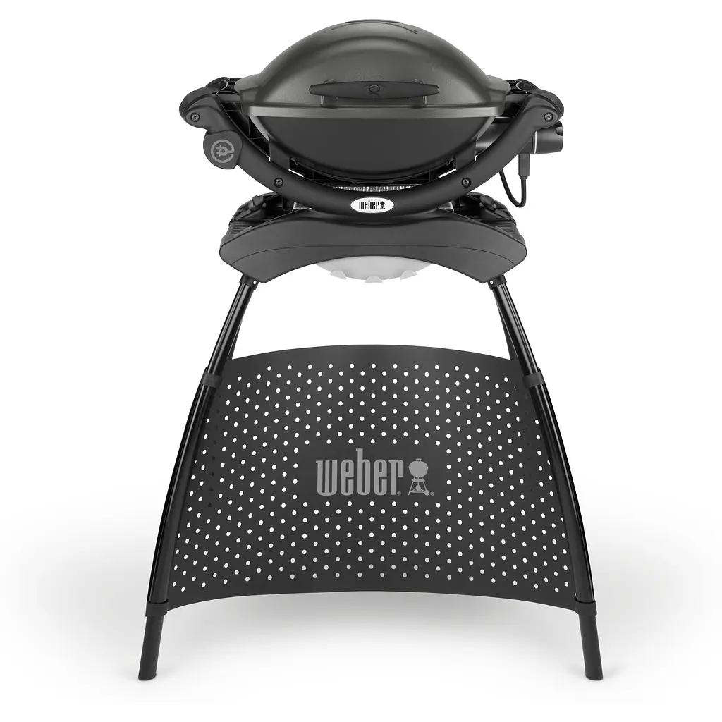 Гриль електричний Weber Q-140 з подставкою сірий (52020879) - фото 2